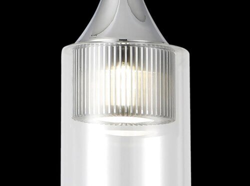 Lustra suspendata LED Candice, crom, 15W, 1200lm, 4000K, IP20, Rabalux, 6350