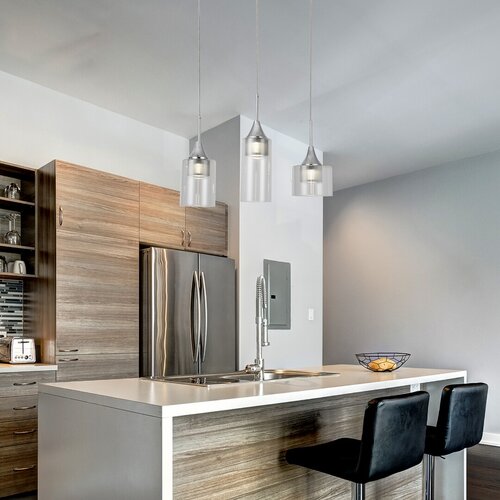 Lustra suspendata LED Candice, crom, 15W, 1200lm, 4000K, IP20, Rabalux, 6350