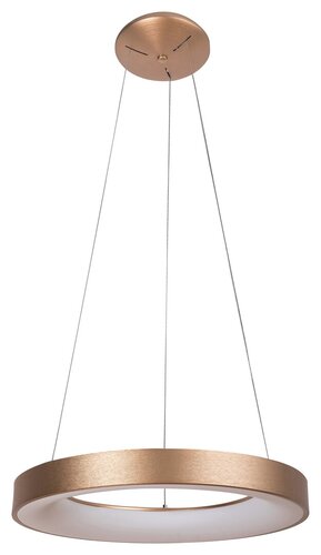 Lustra suspendata LED Carmella, auriu, 50W, 3350lm, 4000K, IP20, Rabalux, 5054