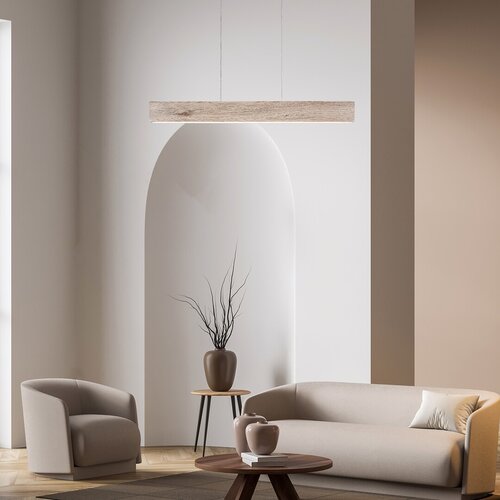 Lustra suspendata LED Cinnamon, stejar, 34W, 1770lm, 3000K, IP20, Rabalux, 3091