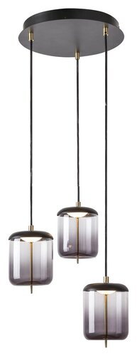 Lustra suspendata LED Delice, negru, 18W, 1440lm, 4000K, IP20, Rabalux, 5027