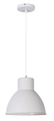 Lustra suspendata Derek, alb mat, 1xE27, IP20, Rabalux, 2577