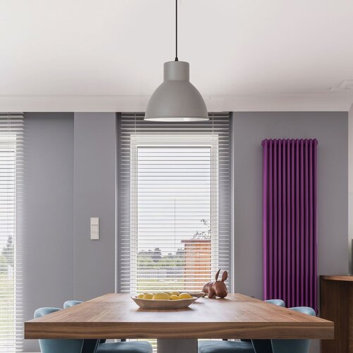 Lustra suspendata Derek, argintiu, 1xE27, IP20, Rabalux, 2579