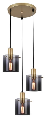 Lustra suspendata Donati, auriu, 3xE27, IP20, Rabalux, 5223