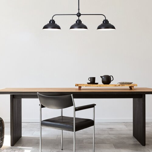 Lustra suspendata Dragan, negru mat, 3xE27, IP20, Rabalux, 5309