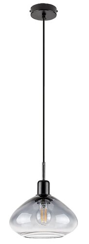 Lustra suspendata Dvora, negru mat, 1xE27, IP20, Rabalux, 72021