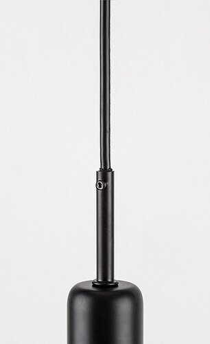 Lustra suspendata Dvora, negru mat, 1xE27, IP20, Rabalux, 72021