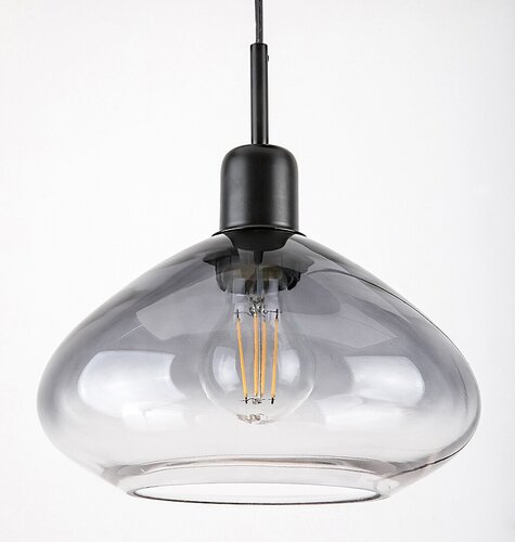 Lustra suspendata Dvora, negru mat, 3xE27, IP20, Rabalux, 72023