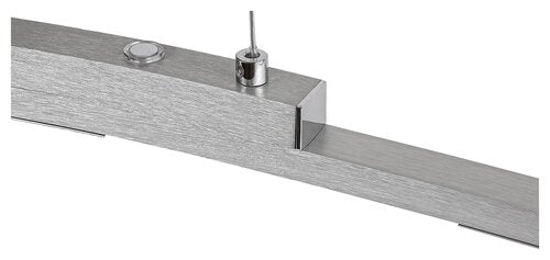 Lustra suspendata LED Eucalyptus, crom satin, 20W, 1650lm, 3000K, IP20, Rabalux, 2957