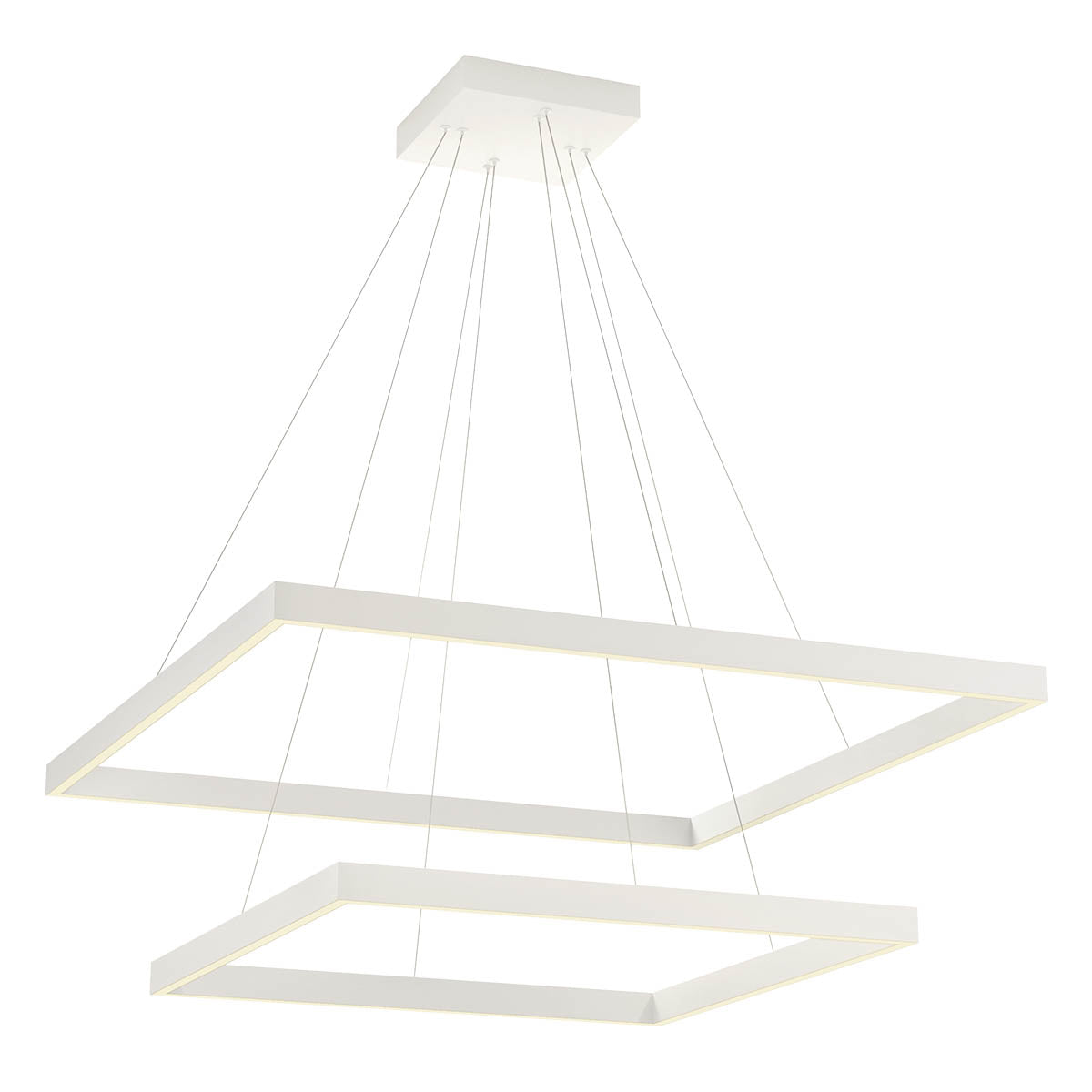 Lustra LED Febe, alb mat, 100W, 13600lm, 3000K, IP20, Redo, 01-2917