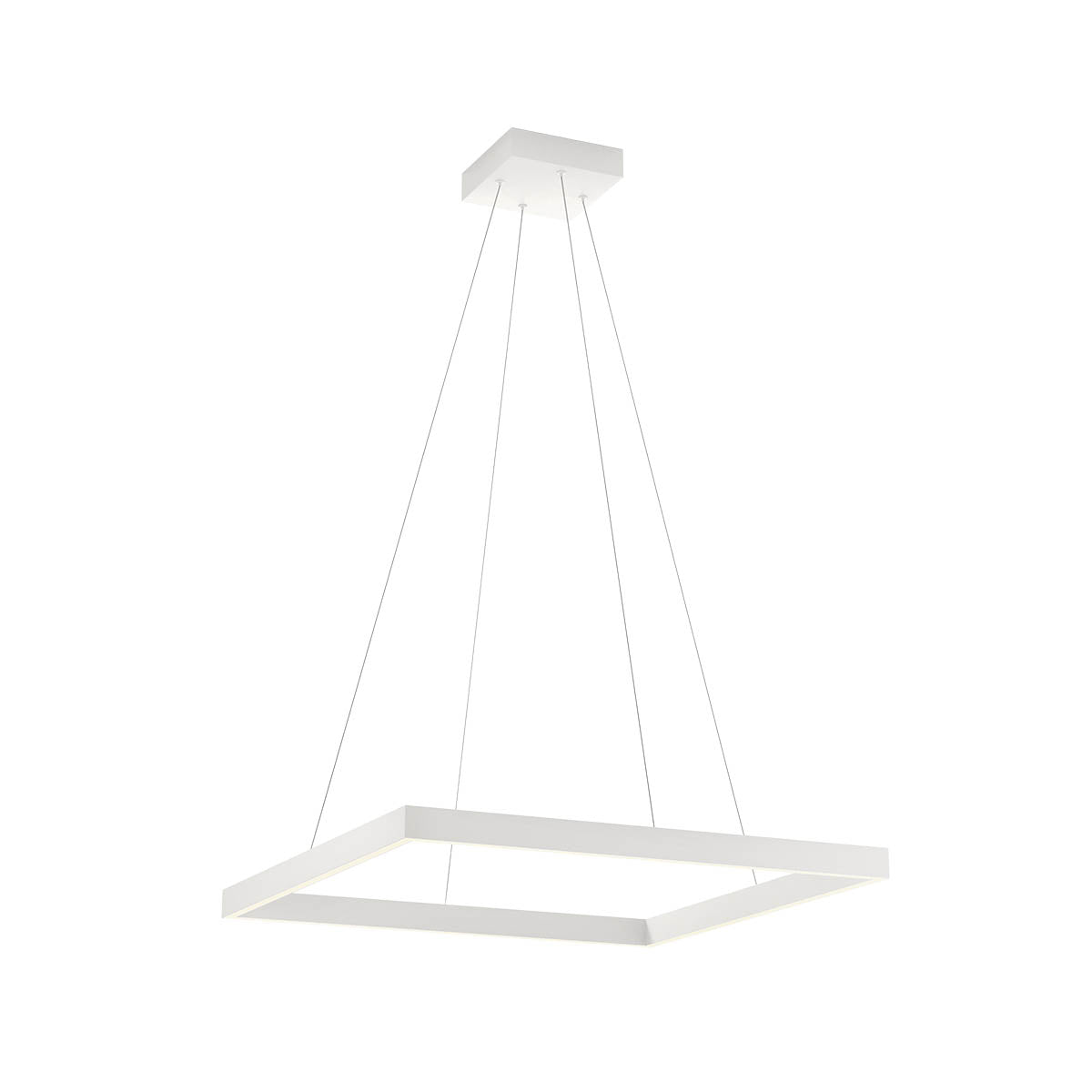 Lustra LED Febe, alb mat, 40W, 5440lm, 3000K, IP20, Redo, 01-2899