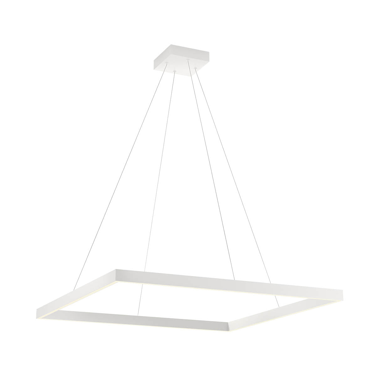 Lustra LED Febe, alb mat, 50W, 6800lm, 3000K, IP20, Redo, 01-2905