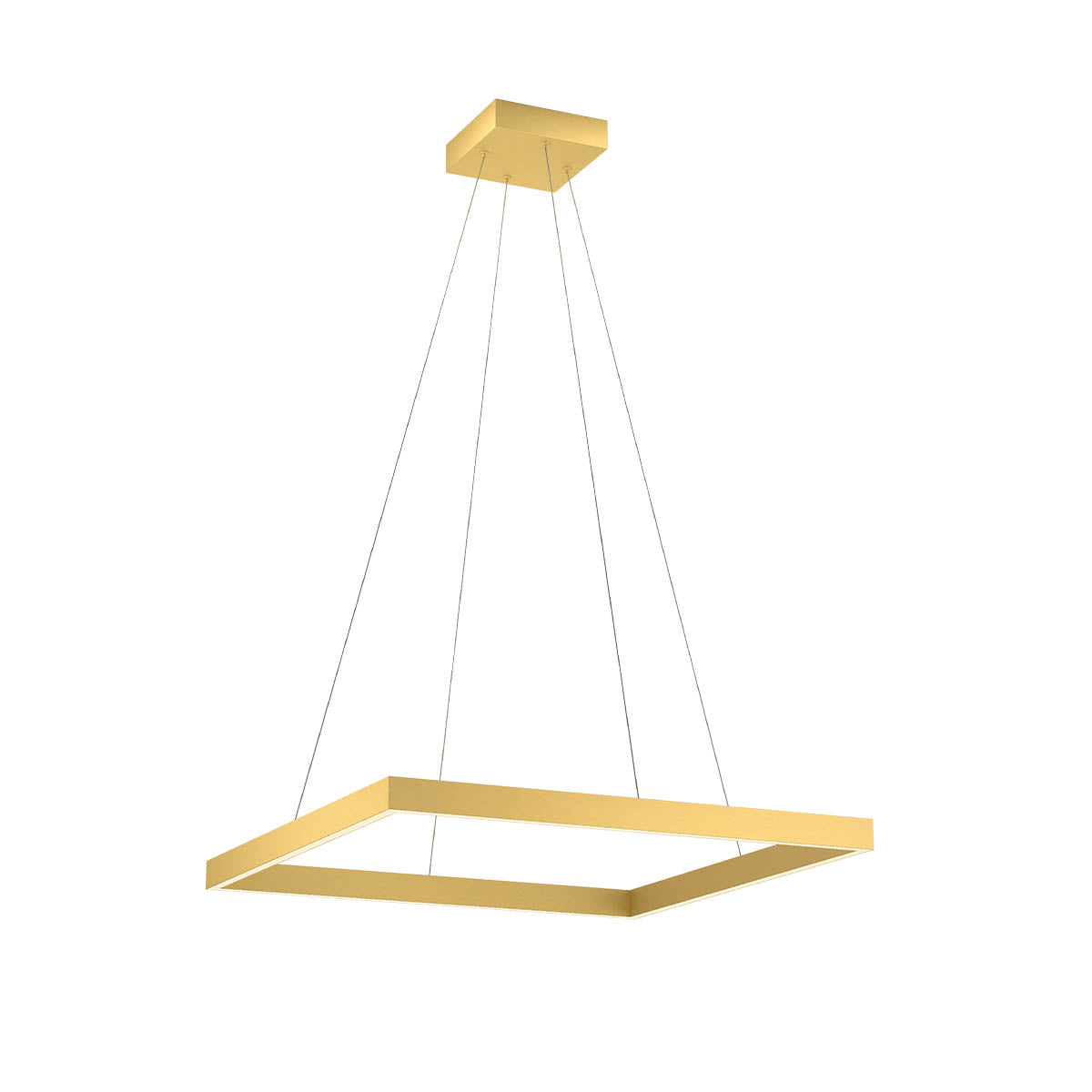 Lustra LED Febe, auriu mat, 40W, 5600lm, 4000K, IP20, Redo, 01-2902