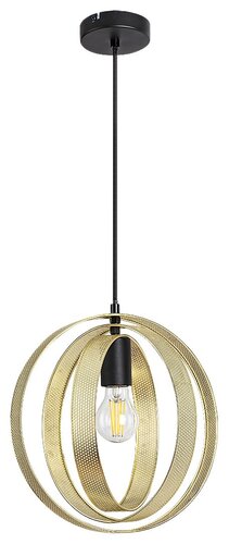 Lustra suspendata Harlow, negru mat, 1xE27, IP20, Rabalux, 3607