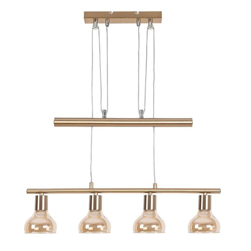 Lustra suspendata Holly, auriu antic, 4xE14, IP20, Rabalux, 5551