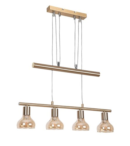 Lustra suspendata Holly, auriu antic, 4xE14, IP20, Rabalux, 5551