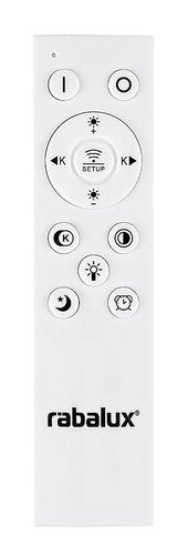 Lustra suspendata LED Irelia, crom satin, 55W, 4700lm, 3000K/4000K/6000K, IP20, Rabalux, 72009