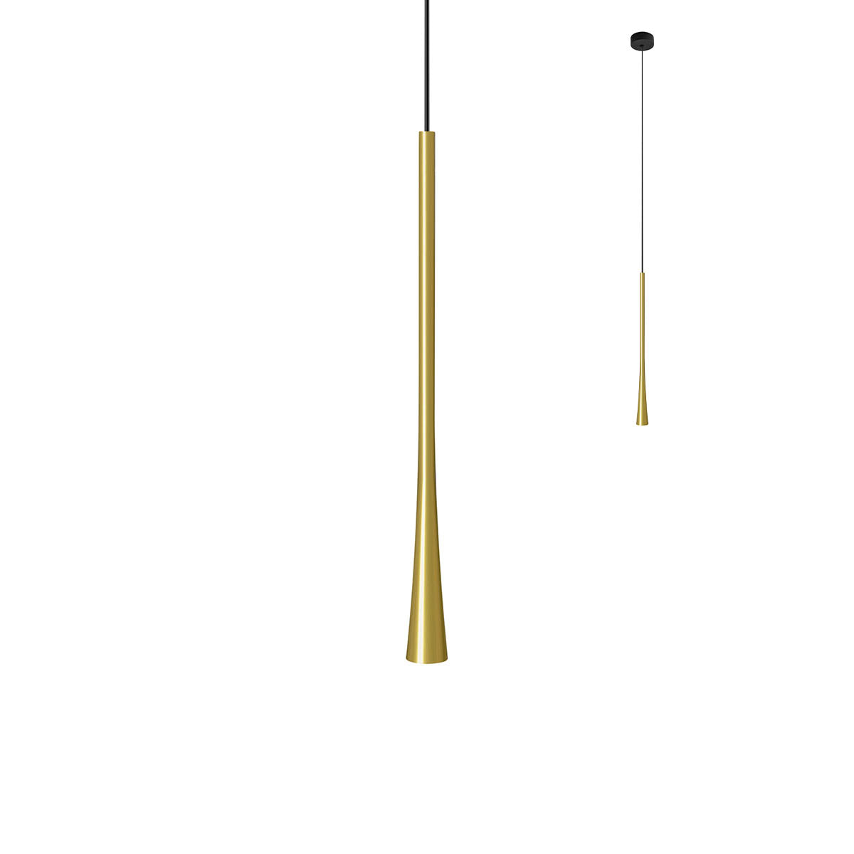 Lustra suspendata LED Ito, alama periata, 6W, 630lm, 3000K, IP20, Redo, 01-2351