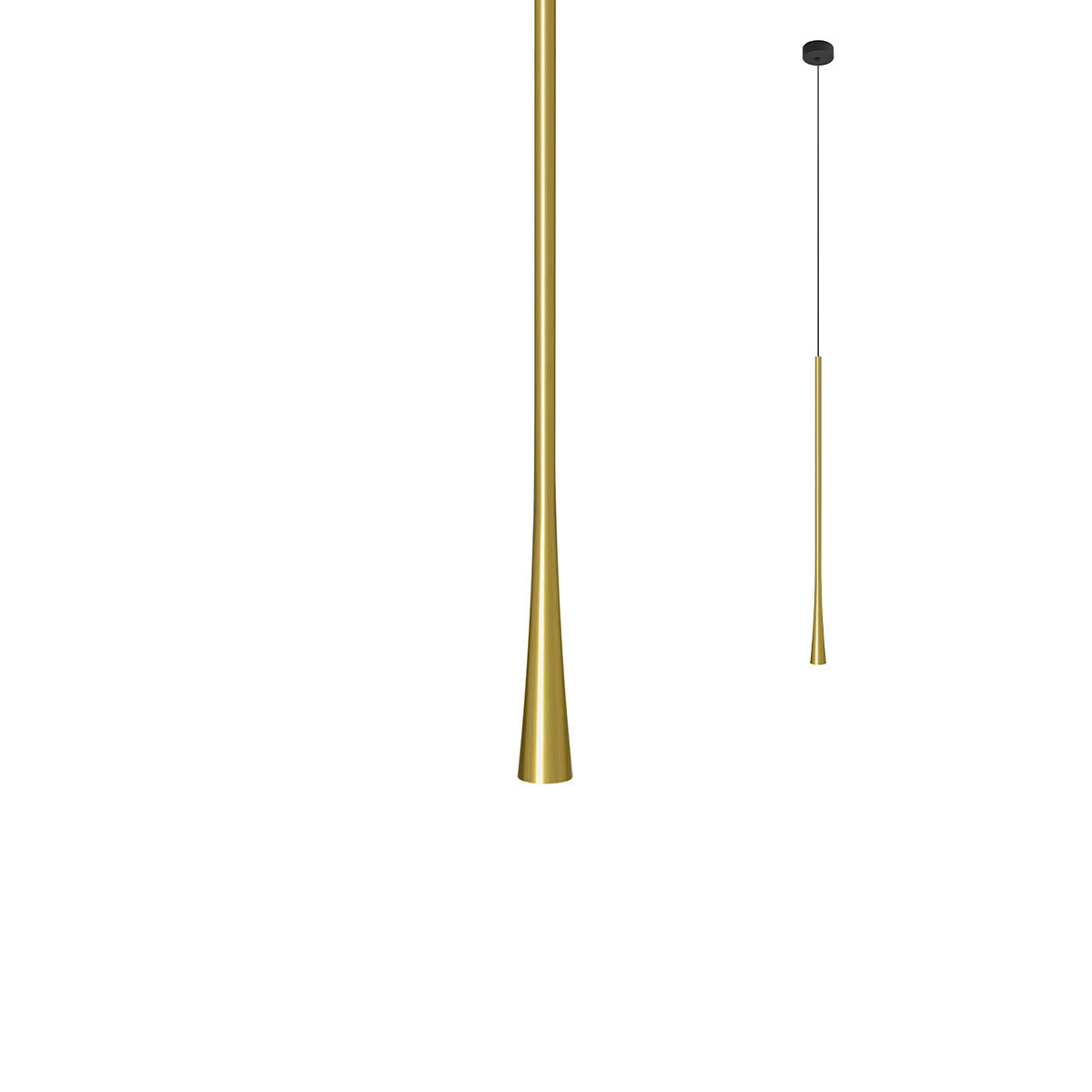 Lustra suspendata LED Ito, alama periata, 6W, 630lm, 3000K, IP20, Redo, 01-2353