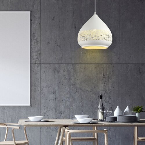 Lustra suspendata Kaia, alb, 1xE27, IP20, Rabalux, 2279