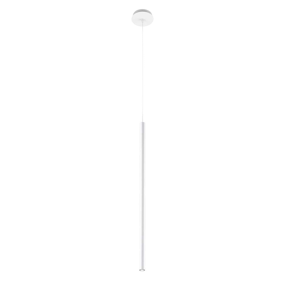 Lustra suspendata LED Kanji, alb mat, 6W, 630lm, 3000K, IP20, Redo, 01-1224