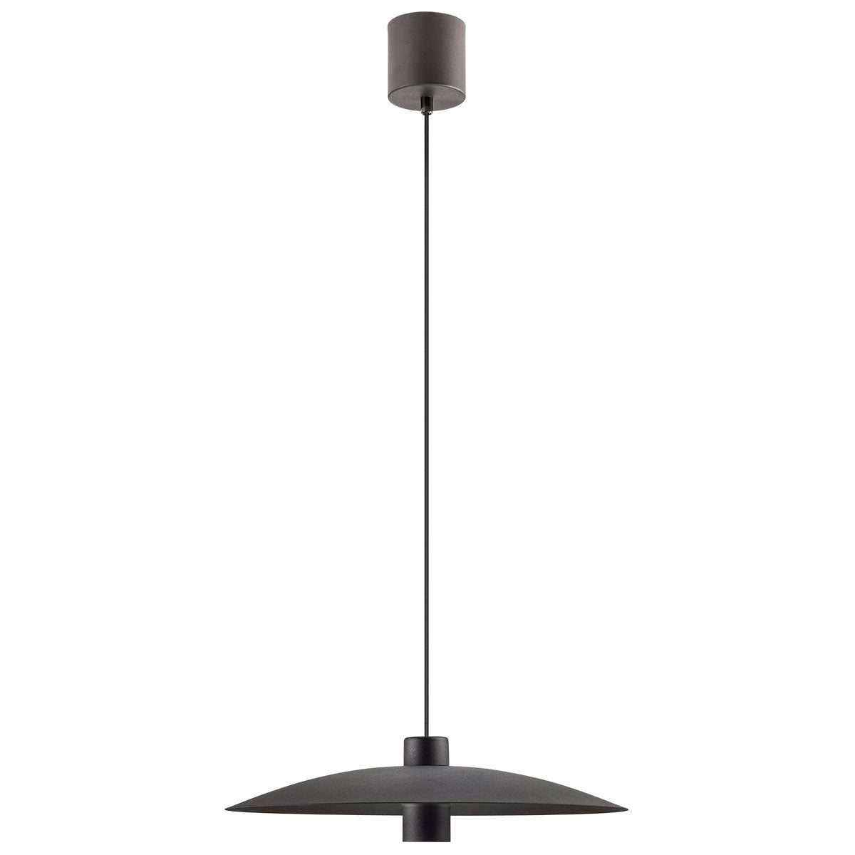 Lustra suspendata LED Lars, negru, 6W + 5W,  720lm + 677lm, 3000K, IP20, Redo, 01-2739