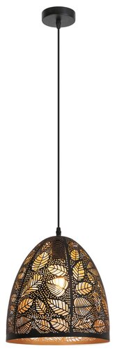 Lustra suspendata Manorca, negru, 1xE27, IP20, Rabalux, 2277