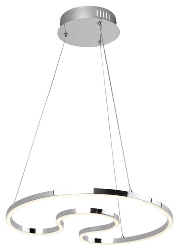 Lustra suspendata LED Melora, crom, 30W, 2400lm, 4000K, IP20, Rabalux, 2190