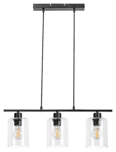 Lustra suspendata Miroslaw, negru mat, 3xE27, IP20, Rabalux, 5078