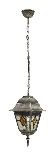 Lustra suspendata exterior Monaco, auriu antic, 1 X E27, IP43, Rabalux, 8184