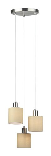 Lustra suspendata Natina, maro, 3xE14, IP20, Rabalux, 5012