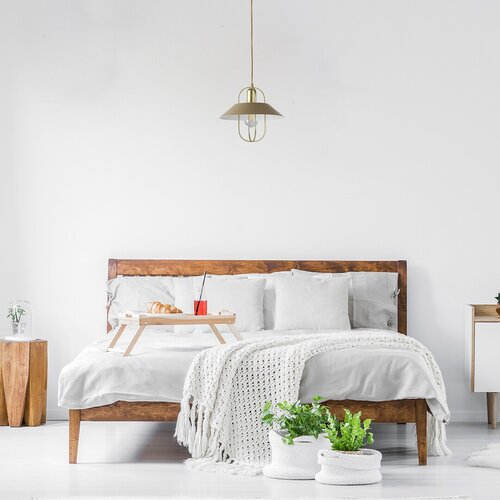 Lustra suspendata Nesrin, auriu, 1xE27, IP20, Rabalux, 3519
