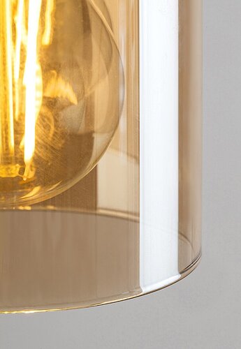 Lustra suspendata Niylah, negru, 1xE27, IP20, Rabalux, 72081