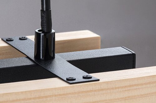 Lustra suspendata Niylah, negru, 1xE27, IP20, Rabalux, 72081