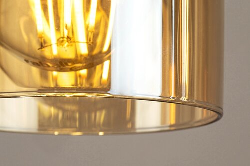 Lustra suspendata Niylah, negru, 3xE27, IP20, Rabalux, 72083