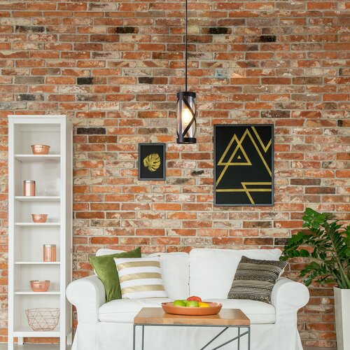 Lustra suspendata Oberon, maro, 1xE14, IP20, Rabalux, 5338