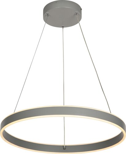 Lustra suspendata LED Othello, gri, 36W, 1800lm, 3000-6000K, Rabalux, 6299
