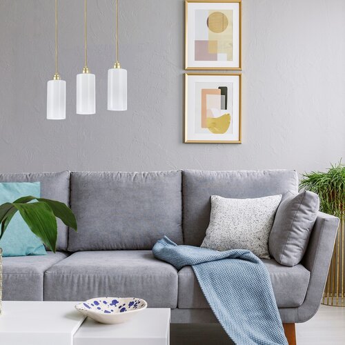 Lustra suspendata Panthea, auriu, 3xE27, IP20, Rabalux, 4480