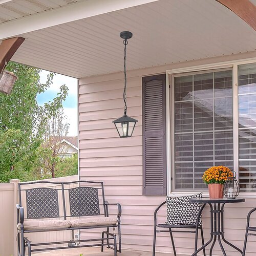 Lustra suspendata exterior Paravento, negru, 1 X E27, IP44, Rabalux, 7149