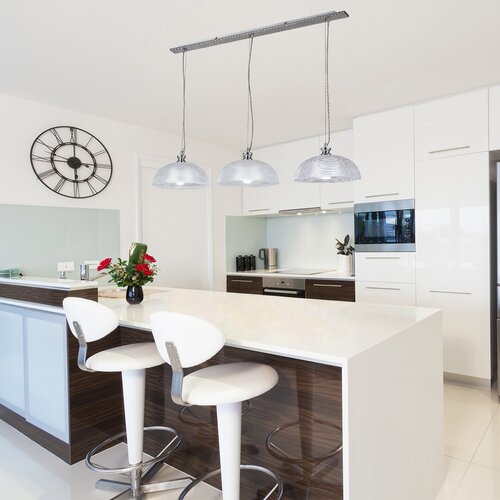 Lustra suspendata Petrina, crom satin, 3xE27, IP20, Rabalux, 5460