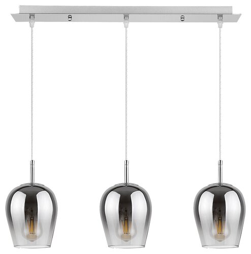 Lustra suspendata Petunia, crom, 3xE27, IP20, Rabalux, 5253