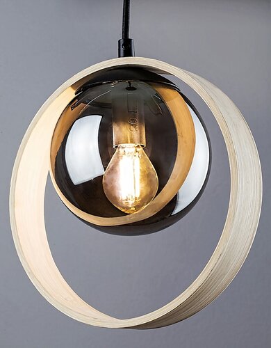 Lustra suspendata Peyton, fag, 1xE14, IP20, Rabalux, 72061