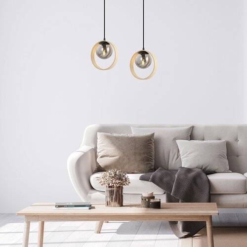 Lustra suspendata Peyton, fag, 1xE14, IP20, Rabalux, 72061