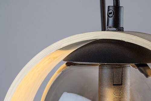 Lustra suspendata Peyton, fag, 1xE14, IP20, Rabalux, 72063