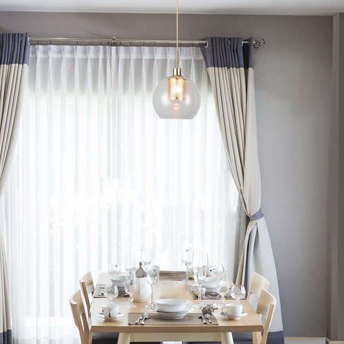 Lustra suspendata Philana, auriu, 1xE27, IP20, Rabalux, 6495