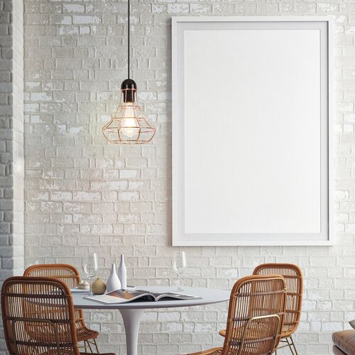 Lustra suspendata Ramsey, cupru, 1xE27, IP20, Rabalux, 4650