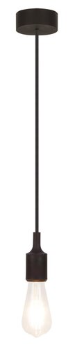 Lustra suspendata Roxy, negru, 1xE27, IP20, Rabalux, 1412