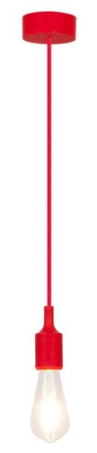 Lustra suspendata Roxy, rosu, 1xE27, IP20, Rabalux, 1414