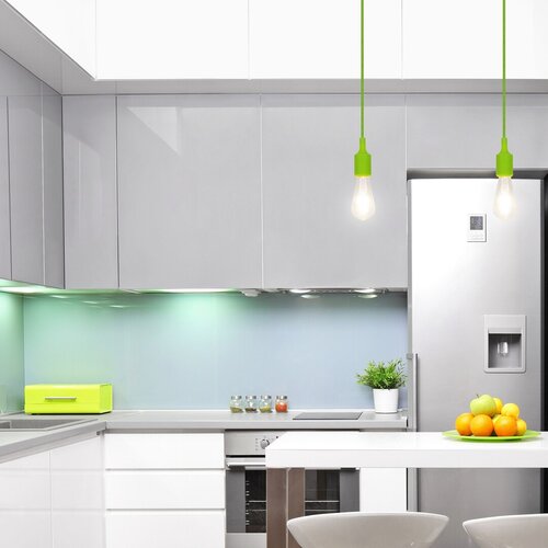 Lustra suspendata Roxy, verde, 1xE27, IP20, Rabalux, 1415