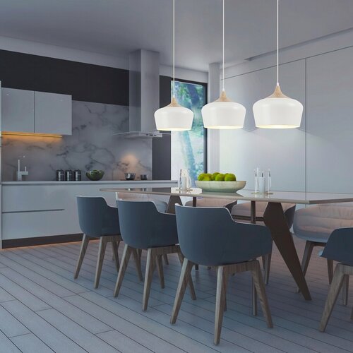 Lustra suspendata Sadie, alb, 1xE27, IP20, Rabalux, 2563